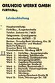 Grundig Werksübersicht Deutschland 1962 <span class="smw-highlighter" data-type="8" data-state="inline" data-title="Hinweis" title="Urheber: Grundig Radio-WerkeLizenz: CC BY-SA 3.0"><span class="smwtticon note"></span><span class="smwttcontent">Urheber: Grundig Radio-Werke<br><br>Lizenz: CC BY-SA 3.0</span></span>