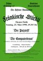 Programm vom <a class="mw-selflink selflink">Stadelner Bauerntheater</a> 1990 - Seite 1 <span class="smw-highlighter" data-type="8" data-state="inline" data-title="Hinweis" title="Urheber: Archiv Stadelner BauerntheaterLizenz: CC BY-SA 3.0"><span class="smwtticon note"></span><span class="smwttcontent">Urheber: Archiv Stadelner Bauerntheater<br><br>Lizenz: CC BY-SA 3.0</span></span>