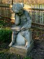 Steinerne Skulptur ("Lesender Knabe") im Schulgarten des Fürther Stadtparks, vom Dach des ... <span class="smw-highlighter" data-type="8" data-state="inline" data-title="Hinweis" title="Steinerne Skulptur ("><span class="smwtticon note"></span><span class="smwttcontent">Steinerne Skulptur ("Lesender Knabe") im Schulgarten des Fürther Stadtparks, vom Dach des Berolzheimerianums hierher versetzt<br>Urheber: Manuela Helfrich<br><br>Lizenz: CC BY-SA 3.0</span></span>