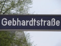 Straßenschild Gebhardtstraße <span class="smw-highlighter" data-type="8" data-state="inline" data-title="Hinweis" title="Urheber: BaringelLizenz: CC BY-SA 3.0"><span class="smwtticon note"></span><span class="smwttcontent">Urheber: <!--LINK'" 2:92--><br><br>Lizenz: CC BY-SA 3.0</span></span>