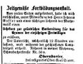 "Nachhilfekurs" für Vorbereitung auf Einjähriges, Fürther Tagblatt 18.3.1868 <span class="smw-highlighter" data-type="8" data-state="inline" data-title="Hinweis" title="Urheber: Fürther TagblattLizenz: CC BY-SA 3.0"><span class="smwtticon note"></span><span class="smwttcontent">Urheber: <!--LINK'" 0:26--><br><br>Lizenz: CC BY-SA 3.0</span></span>