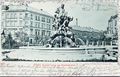 Postkarte vom Centaurenbrunnen (ehem. Kunstbrunnen), gelaufen im Oktober 1898 nach Weimar <span class="smw-highlighter" data-type="8" data-state="inline" data-title="Hinweis" title="Urheber: Hermann MartinLizenz: CC BY-SA 3.0"><span class="smwtticon note"></span><span class="smwttcontent">Urheber: Hermann Martin<br><br><br>Lizenz: CC BY-SA 3.0</span></span>