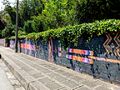 Kein Graffito aber Kunst von <!--LINK'" 0:35--> an der Mauer, Juli 2025 <span class="smw-highlighter" data-type="8" data-state="inline" data-title="Hinweis" title="Urheber: Web TrefoilLizenz: CC BY-SA 4.0"><span class="smwtticon note"></span><span class="smwttcontent">Urheber: <!--LINK'" 2:36--><br><br>Lizenz: CC BY-SA 4.0</span></span>
