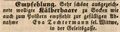 Zeitungsannonce von Eva Tochtermann, Oktober 1848 <span class="smw-highlighter" data-type="8" data-state="inline" data-title="Hinweis" title="Lizenz: NoC-NC 1.0"><span class="smwtticon note"></span><span class="smwttcontent">Lizenz: NoC-NC 1.0</span></span>