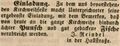 Zeitungsanzeige des Wirts J. Reindel in der Hallstraße, Oktober 1847 <span class="smw-highlighter" data-type="8" data-state="inline" data-title="Hinweis" title="Lizenz: Non-commercial use only"><span class="smwtticon note"></span><span class="smwttcontent">Lizenz: Non-commercial use only</span></span>