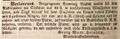Zeitungsanzeige von Georg Martin Heinlein in der oberen Fischergasse, November 1841 <span class="smw-highlighter" data-type="8" data-state="inline" data-title="Hinweis" title="Lizenz: NoC-NC 1.0"><span class="smwtticon note"></span><span class="smwttcontent">Lizenz: NoC-NC 1.0</span></span>