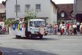 Kirchweihumzug Stadeln 1991 mit Festwagen vom <!--LINK'" 0:143--> <span class="smw-highlighter" data-type="8" data-state="inline" data-title="Hinweis" title="Urheber: Norbert PietschLizenz: CC BY-SA 3.0"><span class="smwtticon note"></span><span class="smwttcontent">Urheber: Norbert Pietsch<br><br>Lizenz: CC BY-SA 3.0</span></span>