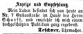 Neue Ladenadresse des Uhrmachers <!--LINK'" 0:23-->, August 1865 <span class="smw-highlighter" data-type="8" data-state="inline" data-title="Hinweis" title="Lizenz: NoC-NC 1.0"><span class="smwtticon note"></span><span class="smwttcontent">Lizenz: NoC-NC 1.0</span></span>