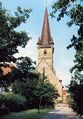 Ansichtskarte der Kirche St. Johannis in Burgfarrnbach, ca. 1980 <span class="smw-highlighter" data-type="8" data-state="inline" data-title="Hinweis" title="Urheber: unbekanntLizenz: CC BY-SA 4.0"><span class="smwtticon note"></span><span class="smwttcontent">Urheber: unbekannt<br><br>Lizenz: CC BY-SA 4.0</span></span>
