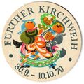 Bierdeckel der Patrizier Bräu zur Fürther Kirchweih 1979 (Rückseite) <span class="smw-highlighter" data-type="8" data-state="inline" data-title="Hinweis" title="Urheber: Bernd JesussekLizenz: copyright"><span class="smwtticon note"></span><span class="smwttcontent">Urheber: <!--LINK'" 0:27--><br><br>Lizenz: copyright</span></span>