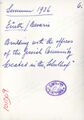 Rabbinat, Verwaltungsgebäude, Schulhof 6; 1936, Rückseite <span class="smw-highlighter" data-type="8" data-state="inline" data-title="Hinweis" title="Urheber: unbekanntLizenz: Bildlizenz-YadVashem"><span class="smwtticon note"></span><span class="smwttcontent">Urheber: unbekannt<br><br>Lizenz: Bildlizenz-YadVashem</span></span>