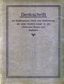 Denkschrift Otto Holzer - vom Friedhof zum Stadtpark, 1910 (Titelseite) <span class="smw-highlighter" data-type="8" data-state="inline" data-title="Hinweis" title="Urheber: Otto Holzer, Albrecht Schröders BuchdruckereiLizenz: CC BY-SA 3.0"><span class="smwtticon note"></span><span class="smwttcontent">Urheber: Otto Holzer, Albrecht Schröders Buchdruckerei<br><br>Lizenz: CC BY-SA 3.0</span></span>