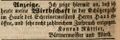 Wirtschaftseröffnung in der Schützengasse, September 1849 <span class="smw-highlighter" data-type="8" data-state="inline" data-title="Hinweis" title="Lizenz: NoC-NC 1.0"><span class="smwtticon note"></span><span class="smwttcontent">Lizenz: NoC-NC 1.0</span></span>