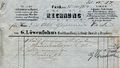 Rechnung von G. Löwensohn Buchhandlung Lithographische Anstalt & Druckerei vom 25. November 1864 - ... <span class="smw-highlighter" data-type="8" data-state="inline" data-title="Hinweis" title="Rechnung von G. Löwensohn Buchhandlung Lithographische Anstalt &amp; Druckerei vom 25. November 1864 - mit Unterschrift von Gerson LöwensohnUrheber: Gerson LöwensohnLizenz: CC BY-SA 3.0"><span class="smwtticon note"></span><span class="smwttcontent">Rechnung von G. Löwensohn Buchhandlung Lithographische Anstalt & Druckerei vom 25. November 1864 - mit Unterschrift von Gerson Löwensohn<br>Urheber: <!--LINK'" 0:54--><br><br>Lizenz: CC BY-SA 3.0</span></span>