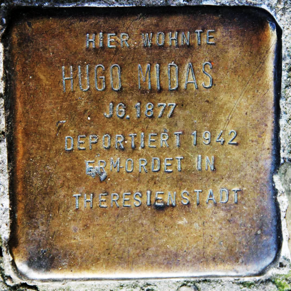 Datei:Hugo Midas Stolperstein Berlin.png