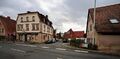 Gaststätte Beloch in Dambach, Mittlere Straße von der Fuchsstraße aus gesehen, Okt 2025 <span class="smw-highlighter" data-type="8" data-state="inline" data-title="Hinweis" title="Urheber: Clara FuderholzLizenz: CC BY-SA 4.0"><span class="smwtticon note"></span><span class="smwttcontent">Urheber: <!--LINK'" 0:8--><br><br>Lizenz: CC BY-SA 4.0</span></span>
