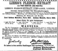 Anzeige im Fürther Tagblatt, <!--LINK'" 0:0--> <a class="mw-selflink selflink">1869</a> <span class="smw-highlighter" data-type="8" data-state="inline" data-title="Hinweis" title="Urheber: Conrad HeinrichLizenz: CC BY-SA 3.0"><span class="smwtticon note"></span><span class="smwttcontent">Urheber: <!--LINK'" 0:1--><br><br>Lizenz: CC BY-SA 3.0</span></span>