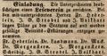 Bekanntmachung, dass ein "<!--LINK'" 0:12-->" gegründert werden soll, Juli 1848 <span class="smw-highlighter" data-type="8" data-state="inline" data-title="Hinweis" title="Lizenz: NoC-NC 1.0"><span class="smwtticon note"></span><span class="smwttcontent">Lizenz: NoC-NC 1.0</span></span>