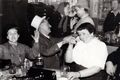 Fasching in der ehem. Gaststäte Gifthütte in Ronhof, 1958 <span class="smw-highlighter" data-type="8" data-state="inline" data-title="Hinweis" title="Urheber: Frau GöpfertLizenz: CC BY-SA 3.0"><span class="smwtticon note"></span><span class="smwttcontent">Urheber: Frau Göpfert<br><br>Lizenz: CC BY-SA 3.0</span></span>