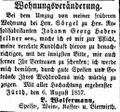 Wolfermanns Umzug, August 1857 <span class="smw-highlighter" data-type="8" data-state="inline" data-title="Hinweis" title="Lizenz: NoC-NC 1.0"><span class="smwtticon note"></span><span class="smwttcontent">Lizenz: NoC-NC 1.0</span></span>