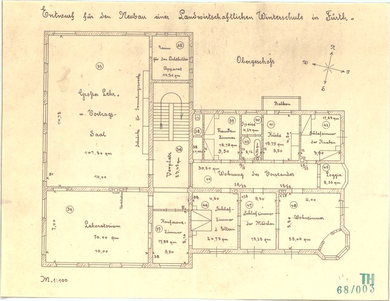 Datei:Landwirtschaftsschule Obergeschoss.jpeg