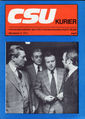 Titelblatt der Zeitschrift "CSU Kurier" der CSU Fürth vom April 1976 <span class="smw-highlighter" data-type="8" data-state="inline" data-title="Hinweis" title="Urheber: CSU FürthLizenz: CC BY-SA 3.0"><span class="smwtticon note"></span><span class="smwttcontent">Urheber: CSU Fürth<br><br>Lizenz: CC BY-SA 3.0</span></span>