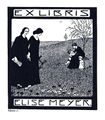 Exlibris für Elise Meyer, gestaltet von Benno Berneis 1904 <span class="smw-highlighter" data-type="8" data-state="inline" data-title="Hinweis" title="Urheber: Benno BerneisLizenz: CC BY-SA 3.0"><span class="smwtticon note"></span><span class="smwttcontent">Urheber: <a class="mw-selflink selflink">Benno Berneis</a><br><br>Lizenz: CC BY-SA 3.0</span></span>