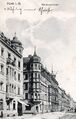 Blick von der Nürnberger Straße in die Tannenstraße, gel. Aug 1911 <span class="smw-highlighter" data-type="8" data-state="inline" data-title="Hinweis" title="Urheber: unbekanntLizenz: CC BY-SA 4.0"><span class="smwtticon note"></span><span class="smwttcontent">Urheber: unbekannt<br><br>Lizenz: CC BY-SA 4.0</span></span>