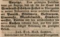 Zeitungsanzeige des Conditors <!--LINK'" 0:38--> zum Armbrust-Schützenfest, August 1847 <span class="smw-highlighter" data-type="8" data-state="inline" data-title="Hinweis" title="Lizenz: NoC-NC 1.0"><span class="smwtticon note"></span><span class="smwttcontent">Lizenz: NoC-NC 1.0</span></span>
