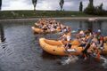 Schlauchbotrennen amerikanischer Soldaten auf dem Hafenfest, 1983 <span class="smw-highlighter" data-type="8" data-state="inline" data-title="Hinweis" title="Urheber: Public Affairs OfficeLizenz: CC BY-SA 3.0"><span class="smwtticon note"></span><span class="smwttcontent">Urheber: <!--LINK'" 0:0--><br><br>Lizenz: CC BY-SA 3.0</span></span>