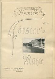 Titelseite Chronik der Foerstermühle 1937.jpg