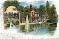 Ansichtskarte mit Motiven aus dem Stadtpark, gel. Okt. 1901 <span class="smw-highlighter" data-type="8" data-state="inline" data-title="Hinweis" title="Urheber: unbekanntLizenz: CC BY-SA 4.0"><span class="smwtticon note"></span><span class="smwttcontent">Urheber: unbekannt<br><br>Lizenz: CC BY-SA 4.0</span></span>