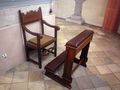 Der offene Beichtstuhl in St. Peter und Paul <span class="smw-highlighter" data-type="8" data-state="inline" data-title="Hinweis" title="Urheber: ChrischmiLizenz: CC BY-SA 3.0"><span class="smwtticon note"></span><span class="smwttcontent">Urheber: Chrischmi<br>Lizenz: CC BY-SA 3.0</span></span>