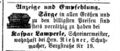 Sargverkauf im Hause Rießner, Fürther Tagblatt 27.9. 1861 <span class="smw-highlighter" data-type="8" data-state="inline" data-title="Hinweis" title="Lizenz: CC BY-SA 3.0"><span class="smwtticon note"></span><span class="smwttcontent">Lizenz: CC BY-SA 3.0</span></span>