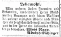Lebewohl-Gruß bei Abreise der Musiker nach München, November 1869 <span class="smw-highlighter" data-type="8" data-state="inline" data-title="Hinweis" title="Lizenz: NoC-NC 1.0"><span class="smwtticon note"></span><span class="smwttcontent">Lizenz: NoC-NC 1.0</span></span>