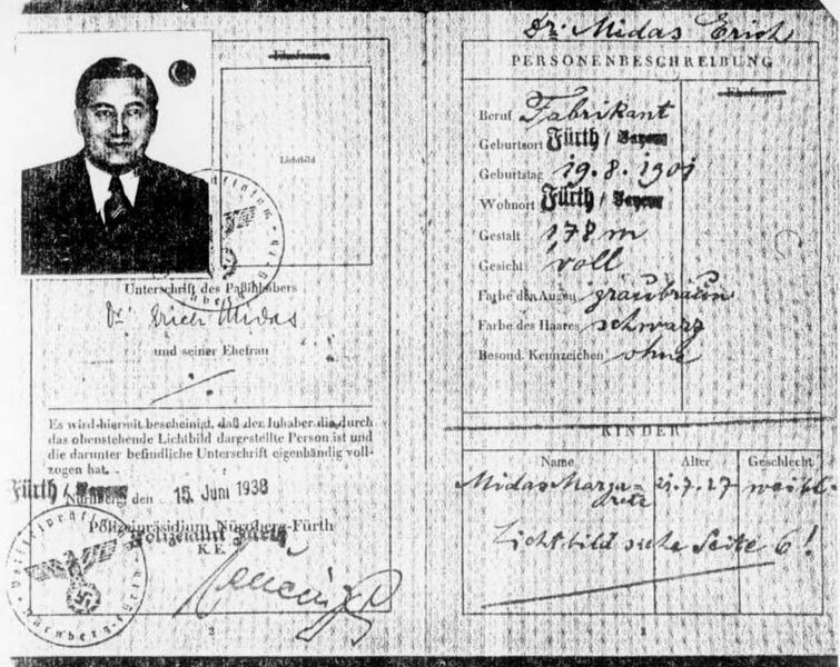 Datei:Erich Midas Pass 1938..jpg