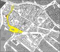 Gänsberg-Plan, Rednitzstraße 14 rot markiert <span class="smw-highlighter" data-type="8" data-state="inline" data-title="Hinweis" title="Urheber: Lothar BertholdLizenz: CC BY-SA 3.0"><span class="smwtticon note"></span><span class="smwttcontent">Urheber: <!--LINK'" 0:13--><br>Lizenz: CC BY-SA 3.0</span></span>