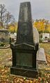 Grabmal Friedrich Wilhelm Pfeiffer, Oktober 2025 <span class="smw-highlighter" data-type="8" data-state="inline" data-title="Hinweis" title="Urheber: AquilexLizenz: CC BY-SA 4.0"><span class="smwtticon note"></span><span class="smwttcontent">Urheber: Aquilex<br><br>Lizenz: CC BY-SA 4.0</span></span>