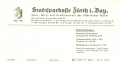 Historischer Briefkopf der <a class="mw-selflink selflink">Stadtsparkasse Fürth</a> von <!--LINK'" 0:79--> <span class="smw-highlighter" data-type="8" data-state="inline" data-title="Hinweis" title="Lizenz: CC BY-SA 3.0"><span class="smwtticon note"></span><span class="smwttcontent">Lizenz: CC BY-SA 3.0</span></span>