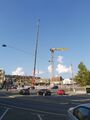 Kranaufbau auf Baustelle am ehem. Kinderheim St. Michael in der Poppenreuther Straße, September 2024 <span class="smw-highlighter" data-type="8" data-state="inline" data-title="Hinweis" title="Urheber: betz-von-ronhofLizenz: CC BY-SA 4.0"><span class="smwtticon note"></span><span class="smwttcontent">Urheber: betz-von-ronhof<br><br>Lizenz: CC BY-SA 4.0</span></span>