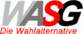 Logo der Wählergruppierung WASG, 2005 <span class="smw-highlighter" data-type="8" data-state="inline" data-title="Hinweis" title="Urheber: WASG FürthLizenz: copyright"><span class="smwtticon note"></span><span class="smwttcontent">Urheber: WASG Fürth<br><br>Lizenz: copyright</span></span>