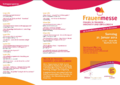 Flyer für die 2. Frauenmesse Franken in Fürth, 2012 <span class="smw-highlighter" data-type="8" data-state="inline" data-title="Hinweis" title="Urheber: Frauenmesse FrankenLizenz: copyright"><span class="smwtticon note"></span><span class="smwttcontent">Urheber: <a class="mw-selflink selflink">Frauenmesse Franken</a><br><br>Lizenz: copyright</span></span>