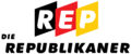 Logo: Die Republikaner <span class="smw-highlighter" data-type="8" data-state="inline" data-title="Hinweis" title="Urheber: Die RepublikanerLizenz: copyright"><span class="smwtticon note"></span><span class="smwttcontent">Urheber: <a class="mw-selflink selflink">Die Republikaner</a><br><br>Lizenz: copyright</span></span>